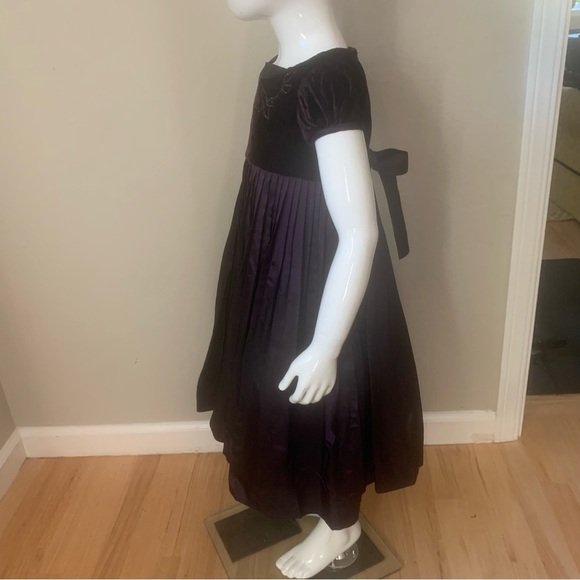 BISCOTTI Collezioni Velvet and Taffeta Special Occasion Fancy Dress Size 4T - Picture 8 of 16